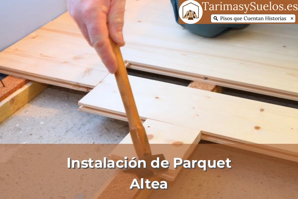 Instalación de parquet en Altea