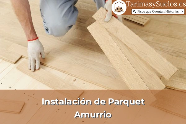 Instalación de parquet en Amurrio