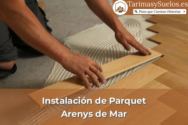 Instalación de parquet en Arenys de Mar
