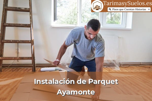 Instalación de parquet en Ayamonte