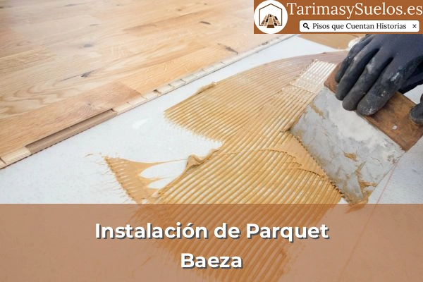 Instalación de parquet en Baeza