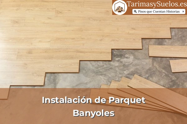 Instalación de parquet en Banyoles