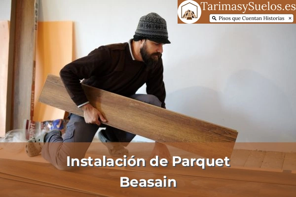 Instalación de parquet en Beasain