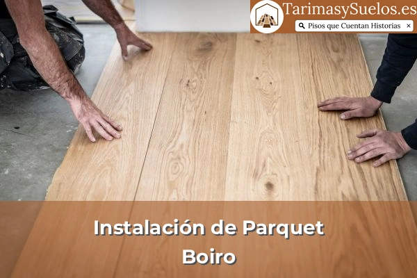 Instalación de parquet en Boiro