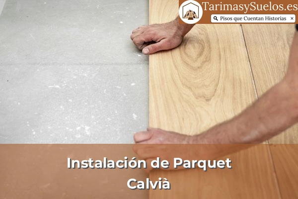 Instalación de parquet en Calvià