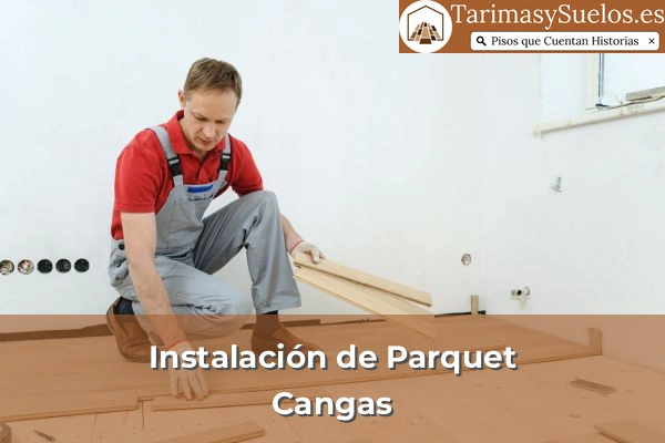 Instalación de parquet en Cangas