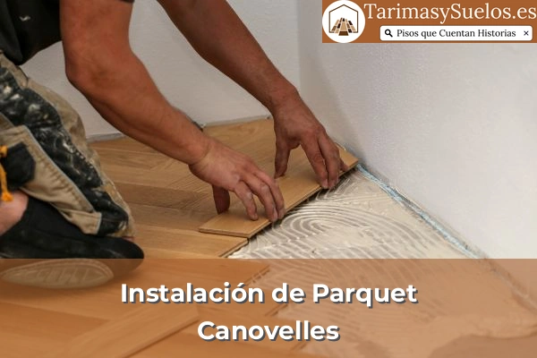 Instalación de parquet en Canovelles