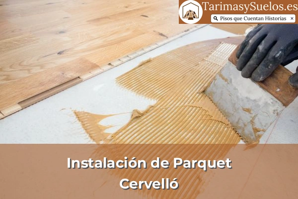 Instalación de parquet en Cervelló