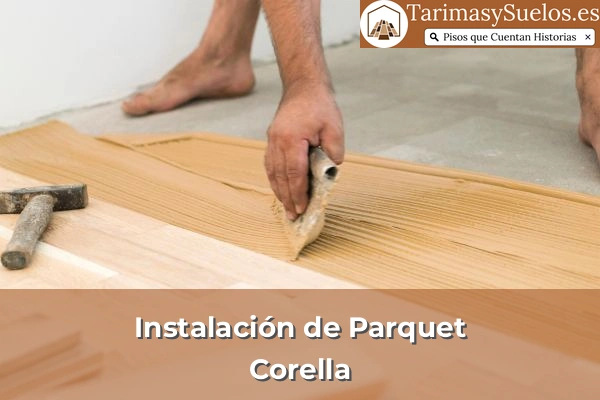 Instalación de parquet en Corella