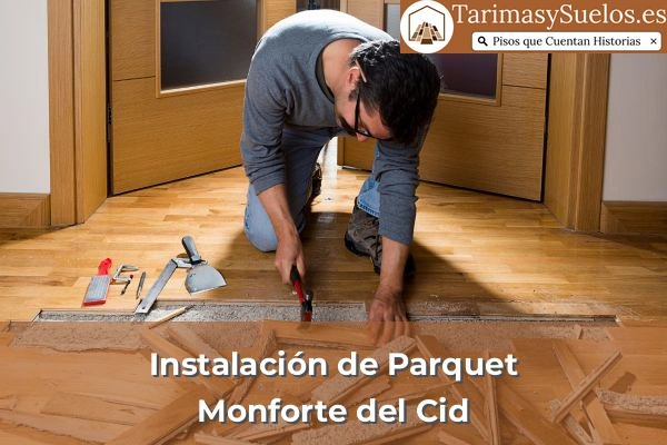Instalación de parquet en Monforte del Cid