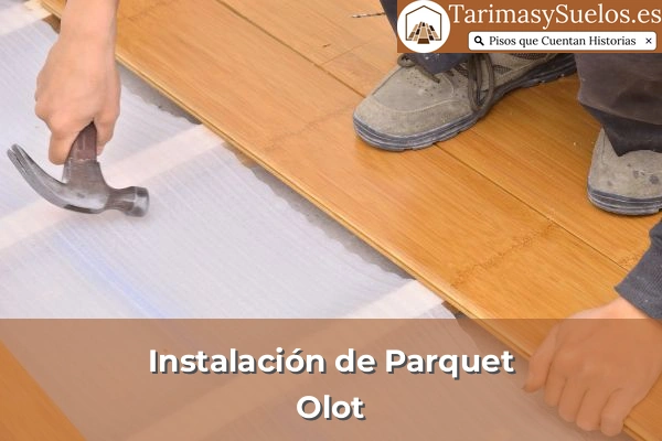 Instalación de parquet en Olot