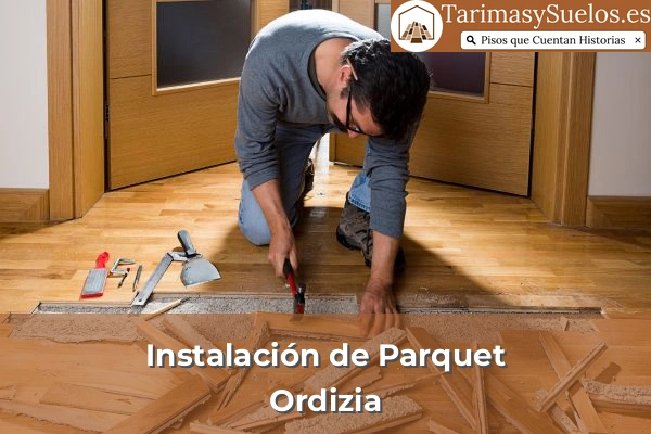 Instalación de parquet en Ordizia