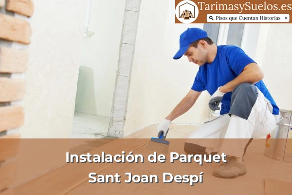 Instalación de parquet en Sant Joan Despí