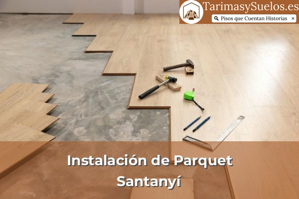 Instalación de parquet en Santanyí