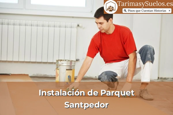 Instalación de parquet en Santpedor