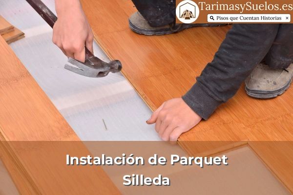 Instalación de parquet en Silleda