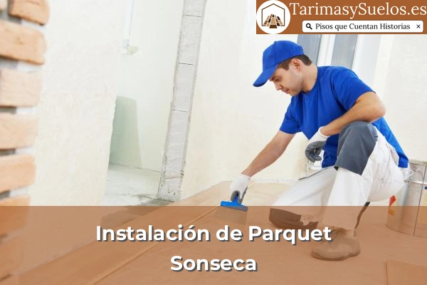 Instalación de parquet en Sonseca