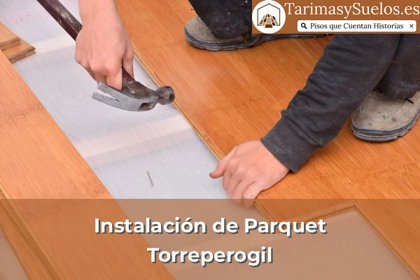 Instalación de parquet en Torreperogil