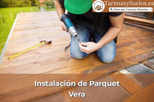 Instalación de parquet en Vera