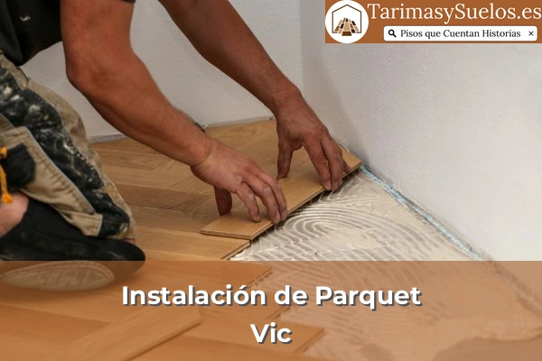 Instalación de parquet en Vic