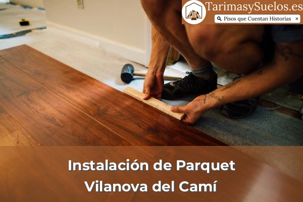 Instalación de parquet en Vilanova del Camí